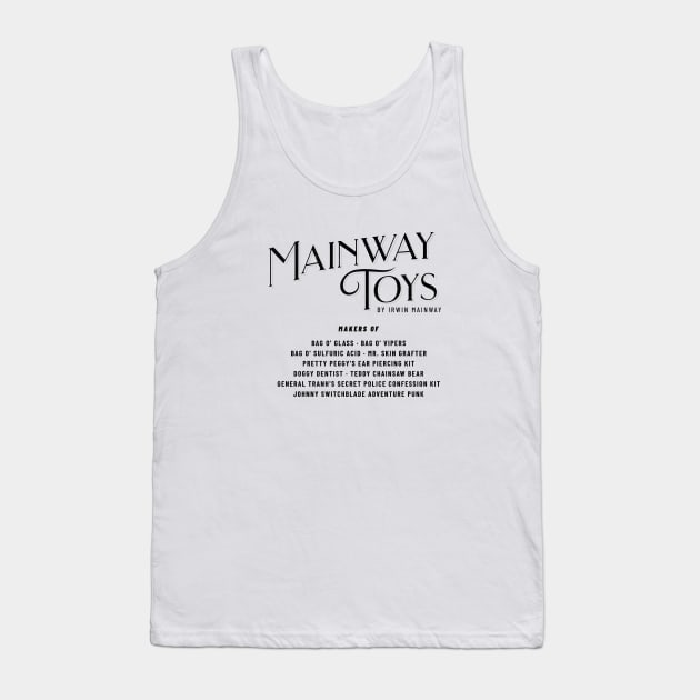 Mainway Toys by Irwin Mainway Tank Top by BodinStreet